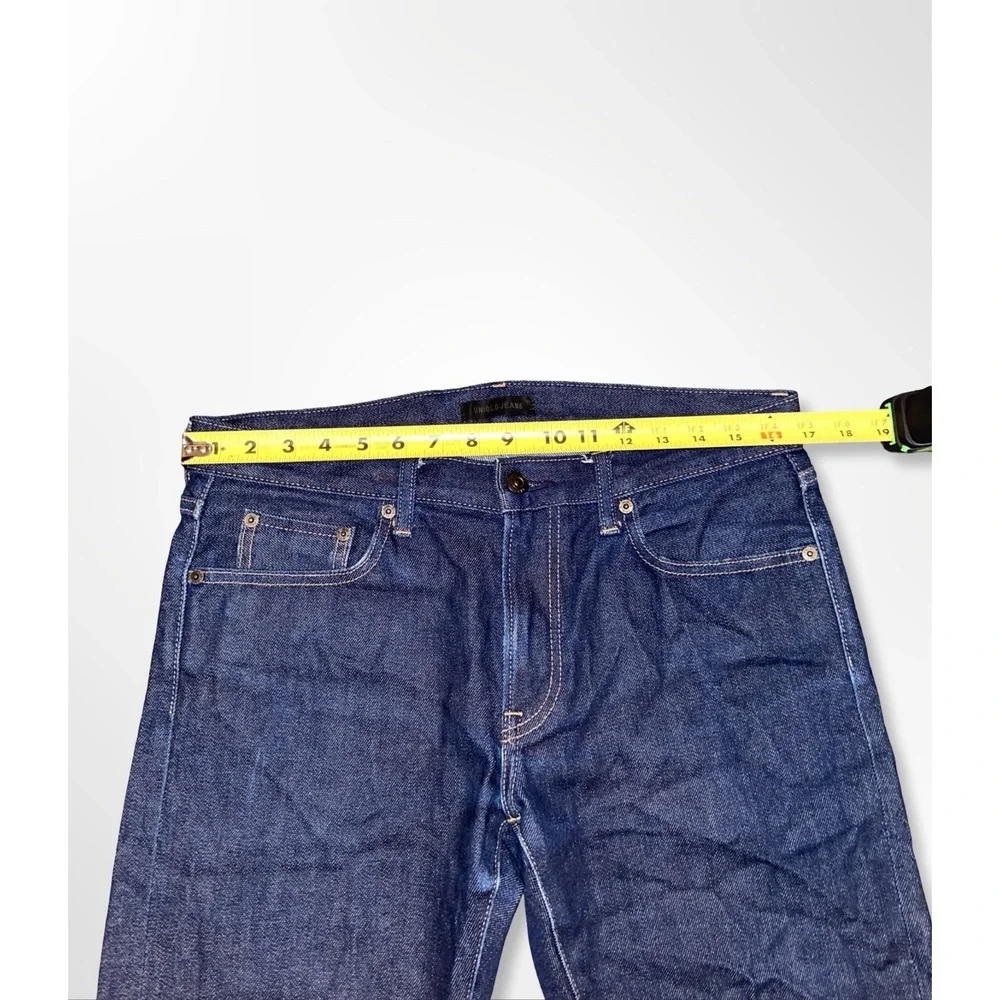 UNIQLO Selvedge Denim Men's Jeans Size 32x32 (Measures 32x29) Kaihara Slim Low